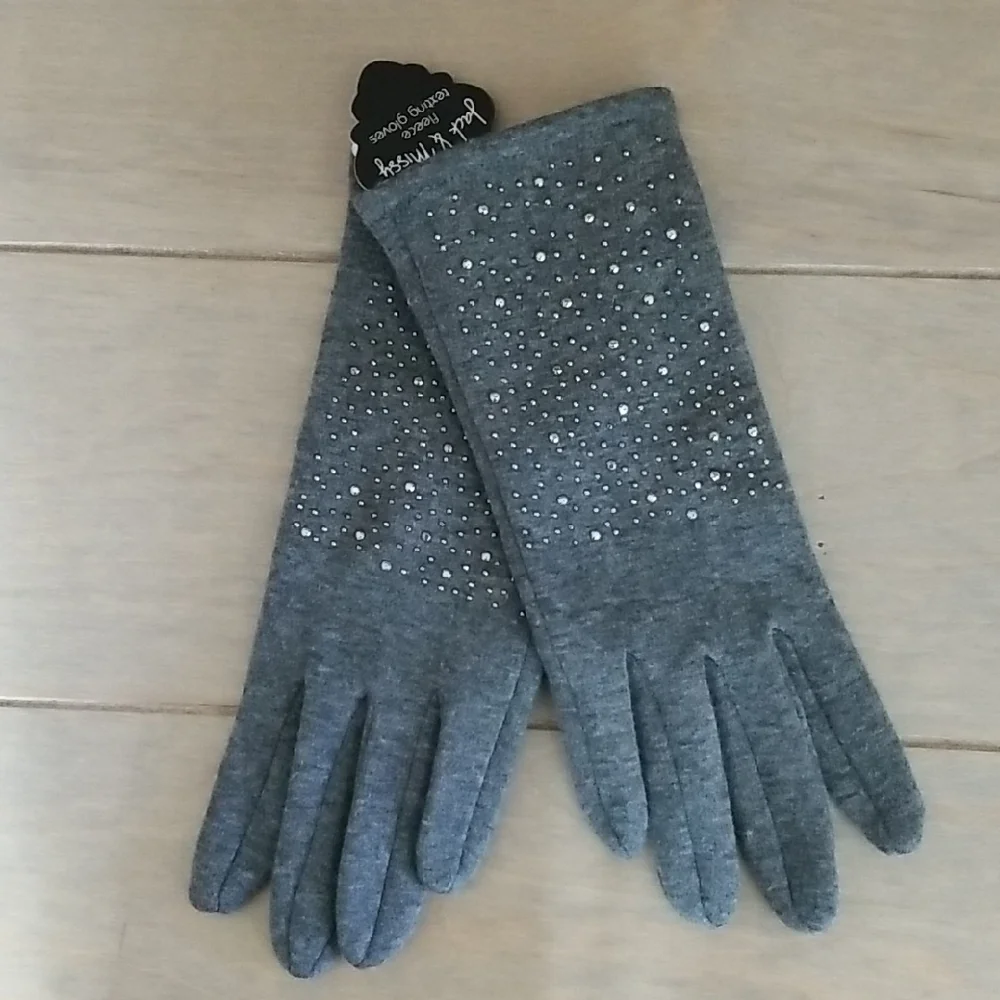 Jack & Missy Studded Fleece Texting Gloves